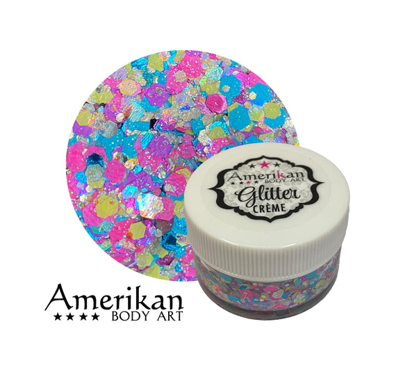 Amerikan Body Art non smear chunky glitter creme- Felicity 15g