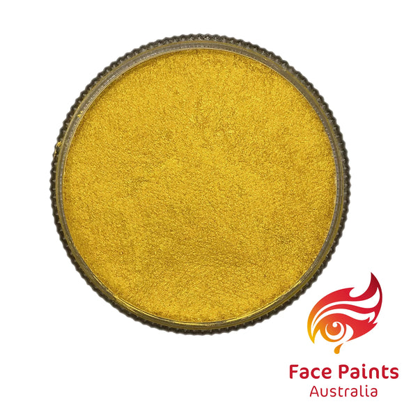 Face Paints Australia FPA 32g Metallix Yellow