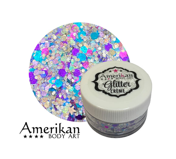 Amerikan Body Art non smear chunky glitter creme- Galaxy