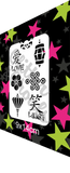 Glitter and Ghouls Stencil- Chinese / Lunar New Year