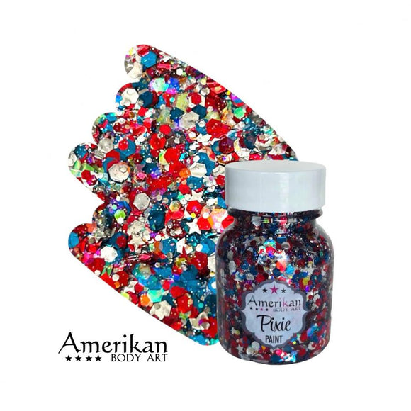 Amerikan Body Art -Pixie Paint-  Star spangled