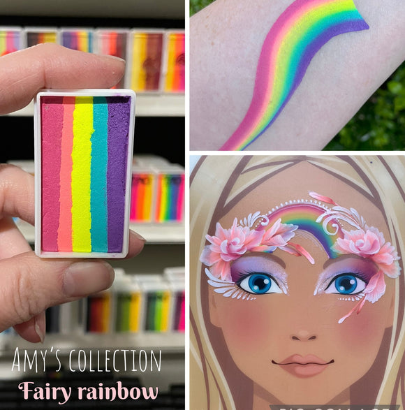 Amy's Collection One Stroke Rainbow Cake- Fairy Rainbow 30g NEW!