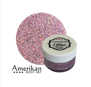 Amerikan Body Art non smear glitter creme- Nebula Pink