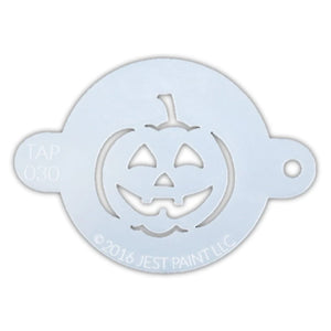 TAP Face Painting Stencils- TAP #030 Jack o lantern- halloween pumpkin