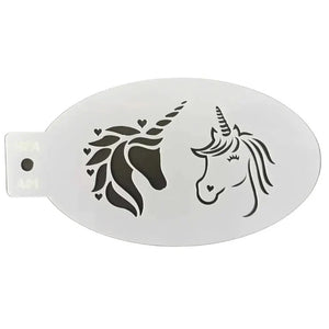 Face Painting Stencil- Unicorn