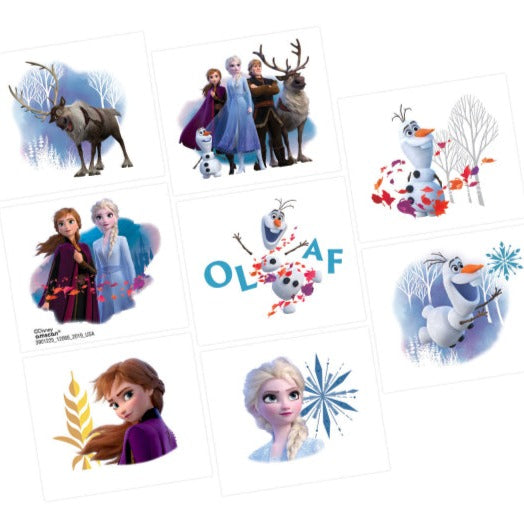 Frozen 2 Temporary Tattoo Pack- Apply with water