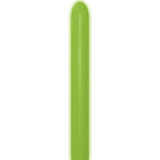 DTX (Sempertex) 260 Modelling Balloon Neon Green pack of 50 - Bright under normal light, glows under blacklight