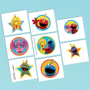 Sesame Street Temporary Tattoo Pack- Apply with water