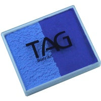 Tag Body Art Split Cake 50g- Regular Royal Blue and Regular Powder Blue