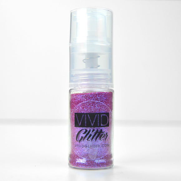 VIVID Glitter | Fine Mist Glitter Spray Pump | Starry Pink 14ml
