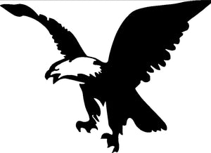 Glitter Tattoo Stencil - Eagle