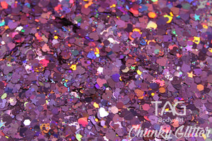 TAG loose chunky glitter Pink 10g